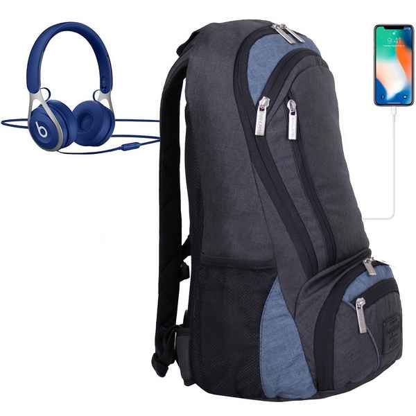 Рюкзак Bagland Granite 23 л Чернильный