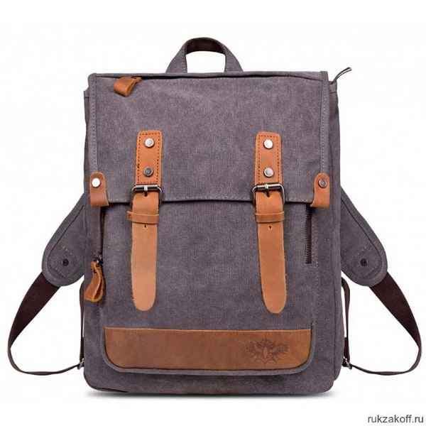 Рюкзак Ginger Bird Паркер серый (карта)