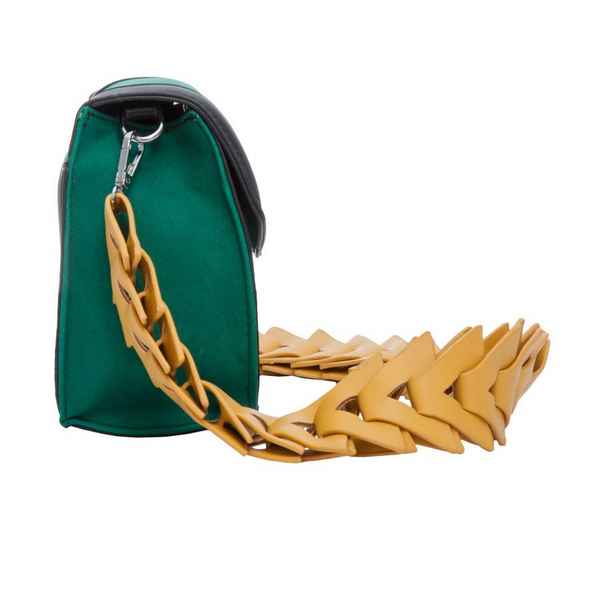 Сумка OrsOro D-024 Желтый/синий