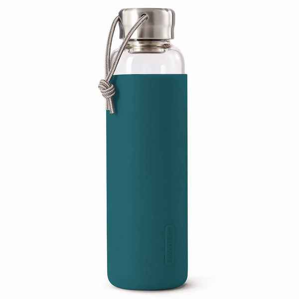 Бутылка для воды black+blum, 600 мл, стекло, серая