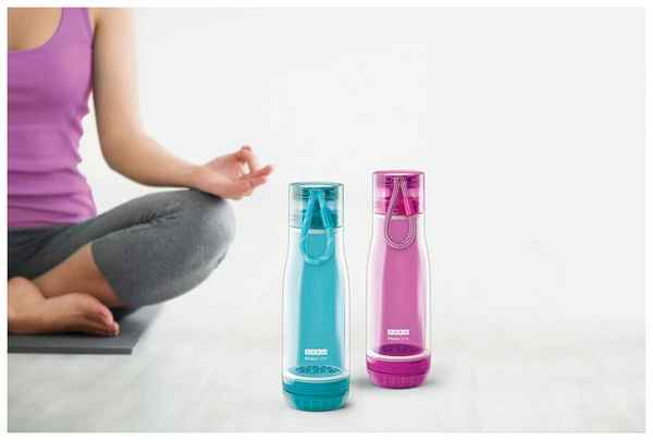 Бутылка zoku active 475 мл фиолетовая