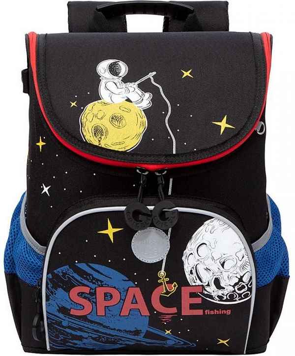 Рюкзак школьный Grizzly RAn-183-6 черный