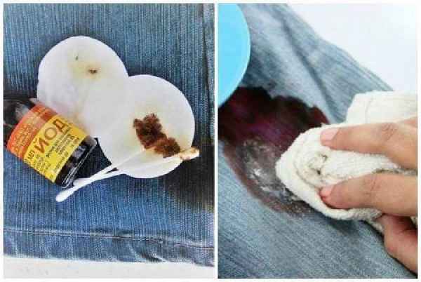 Удаление новых и старых пятен от йода в домашних условиях- Обзор +Видео