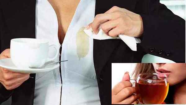 Выведение пятен от чая при помощи народных средств: Инструкция +Видео