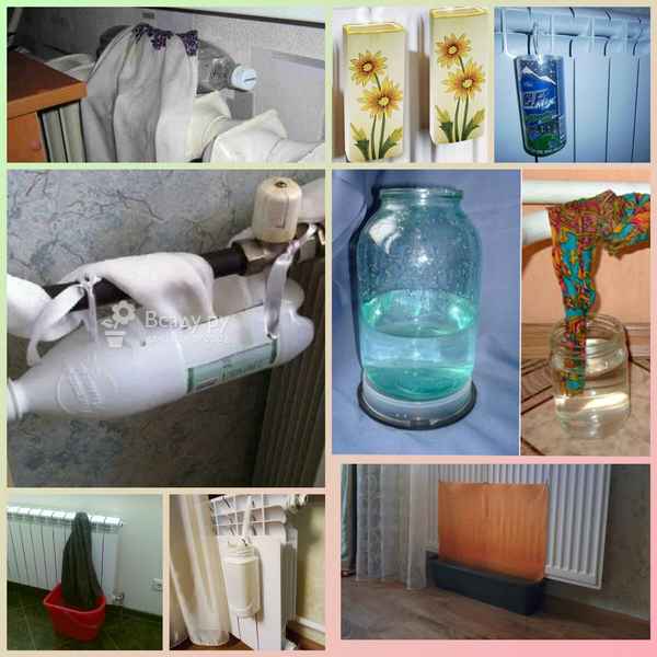 Способы увлажнения воздуха в квартире при помощи подручных средств? Обзор +Видео