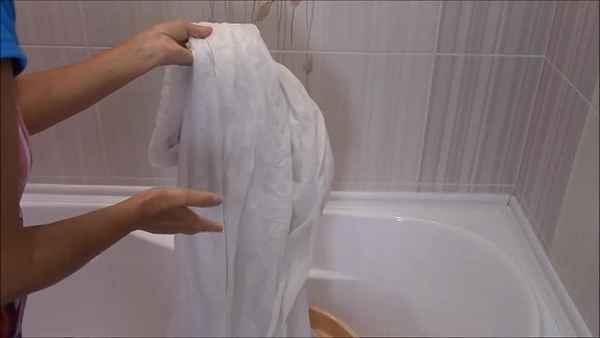 Стираем тюль с помощью народных методов: Избавляемся от серости и желтизны +Видео