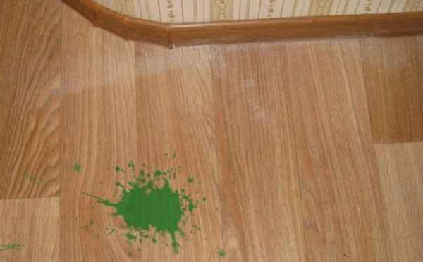 Чем в домашних условиях можно удалять с линолеума пятна разные по происхождению