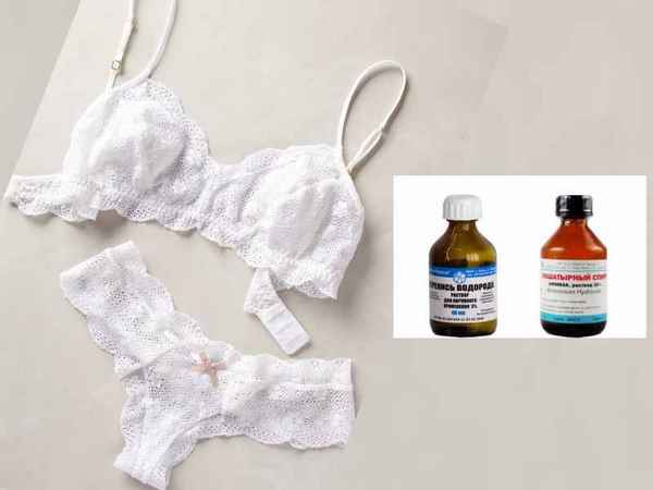 Отбеливание нижнего белья - лучшие народные средства