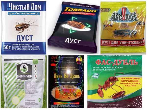 Дуст от таpaканов - как использовать, эффективность