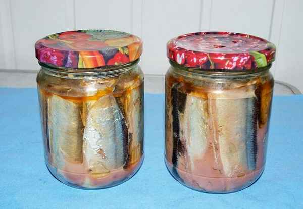 Домашние рыбные консервы  