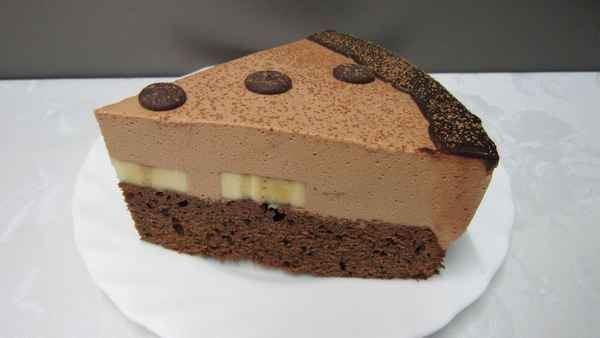 Мега Шоколадный торт с бананами  