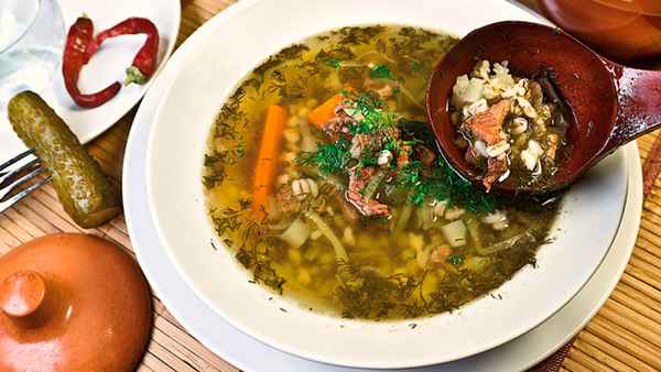 Рассольник по кочевому методу. То есть — без лишних хлопот  