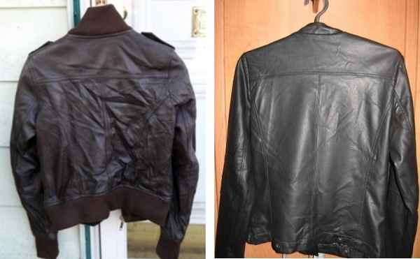 Как разгладить кожаную куртку в домашних условиях  