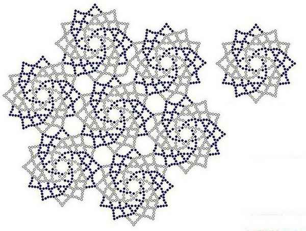 Салфетки из бисера: сложные схемы плетения красивых ажурных платков пошагово