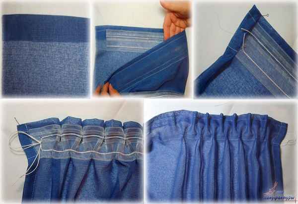 Как пришить шторную ленту к шторам: пошаговая инструкция, фото, тесьма для тюли