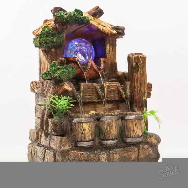 Декоративный водопад для дома: настольный фонтан и как сделать красоту на даче?