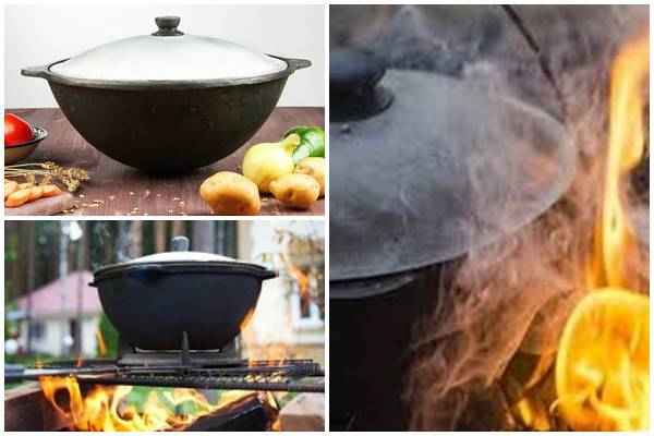 Какой казан лучше для приготовления на костре алюминиевый или чугунный: виды, размеры, как выбрать, рейтинг производителей, плюсы и минусы