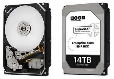 Western Digital представила жесткий диск на 14 ТБ!