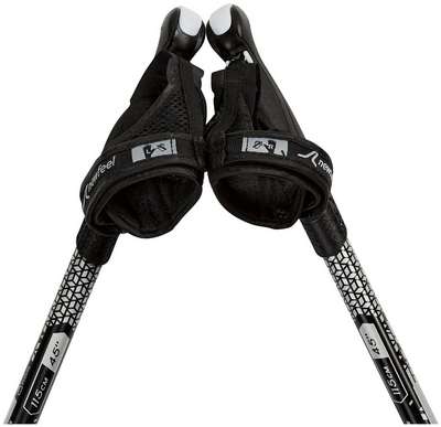 Палки для скандинавской ходьбы NW P100 черные/серые NEWFEEL - купить в интернет-магазине