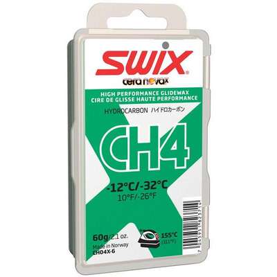 ПАРАФИН CH4X Green -12C / -32C SWIX - Беговые, прогулочные лыжи и снегоступы...
