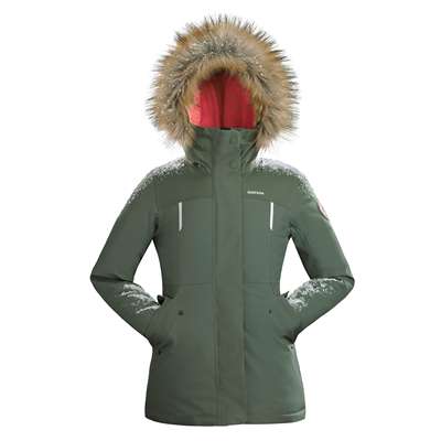 ПАРКА ТЕПЛАЯ ВОДООТТАЛКИВАЮЩАЯ ДЛЯ ПОХОДОВ ДЛЯ ДЕВОЧЕК 7–15 ЛЕТ SH500 U-WARM QUECHUA - купить в интернет-магазине