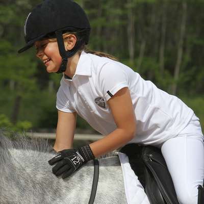 ПЕРЧАТКИ STRIPES ВЗР. FOUGANZA - Верховая езда Верховая езда - В продаже на...