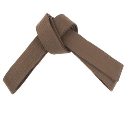 Пояс для кимоно 2,0 м коричневый RU OUTSHOCK - купить в интернет-магазине