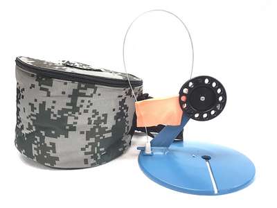 Жерлицы оснащенные в сумке диаметр катушки 75мм. 10шт. Набор SALMO - купить в интернет-магазине