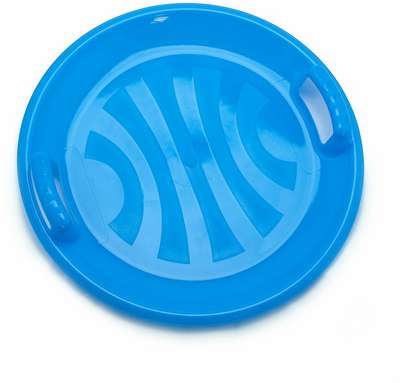 Ледянка круглая пластиковая синяя KAROLINA TOYS - купить в интернет-магазине