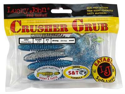 Твистеры LJ Pro Series CRUSHER GRUB 3,9