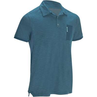 РУБАШКА-ПОЛО ARPENAZ 500 МУЖ. QUECHUA - Походы_мужчины Походы, кемпинг - В...