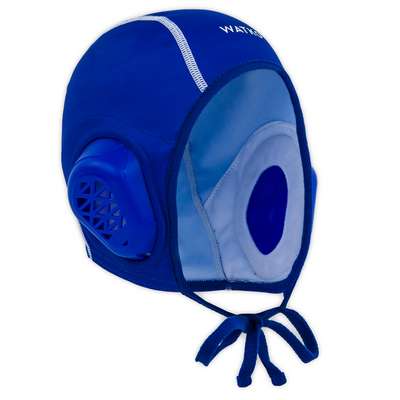 ШАПОЧКА ДЛЯ ВОДНОГО ПОЛО ДЛЯ ВЗРОСЛЫХ СИНЯЯ 900 WATKO - купить в интернет-магазине