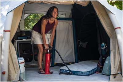 ШОРТЫ ARPENAZ 500 ЖЕН. QUECHUA - Походы_женщины Походы, кемпинг - В продаже...