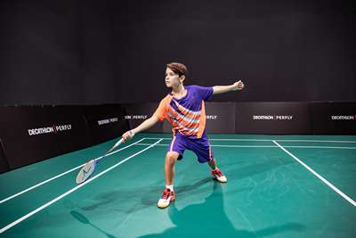 Шорты для игры в бадминтон детские 560  PERFLY - купить в интернет-магазине