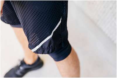 ШОРТЫ ДЛЯ БЕГА ДЛИННЫЕ МУЖСКИЕ RUN DRY + BREATHE  KALENJI - купить в интернет-магазине