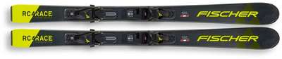 Горные лыжи детские Fischer RС4 Race JR. (70-120) с креплениями FJ4 AC SLR FISCHER - купить в интернет-магазине