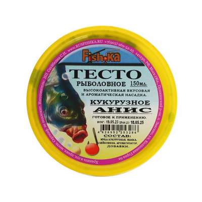 Тесто кукурузное Анис FISHKA - купить в интернет-магазине