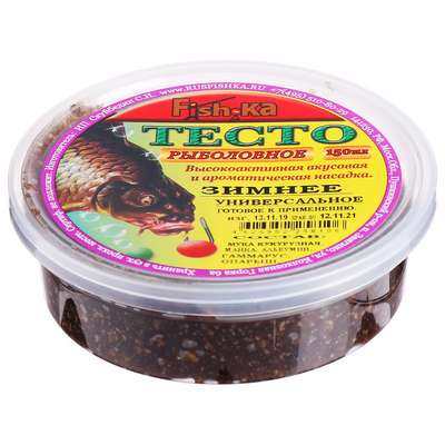ТЕСТО УНИВЕРСАЛЬНОЕ 150МЛ. FISHKA - купить в интернет-магазине
