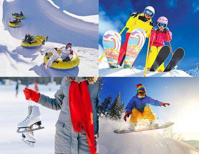 ТЮБИНГ 87 СМ ДЕКАТЛОН ENERGIYA-SERVICE - Зимние игры санки  Горные лыжи и сноуборд...