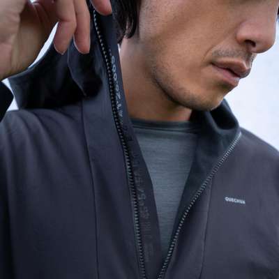 Толстовка теплая походная мужская MH500 Hoody QUECHUA - купить в интернет-магазине