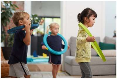 Толстовка детская 100 Baby Gym DOMYOS - купить в интернет-магазине