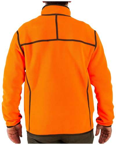 ТОЛСТОВКА флисовая мужская ДВУХСТОРОННЯЯ FLUO 500 SOLOGNAC - купить в интернет-магазине