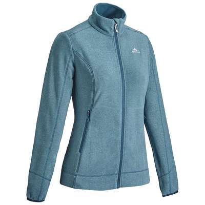 Толстовка флисовая для горных походов женская MH120 QUECHUA - купить в интернет-магазине