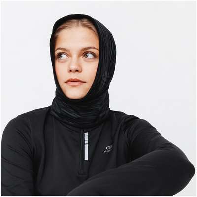 УТЕПЛЕННАЯ ПОВЯЗКА ДЛЯ БЕГА ТЕМНО-СИНЯЯ KALENJI - купить в интернет-магазине