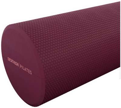 ВАЛИК ДЛЯ ПИЛАТЕСА, МИНИ, длина 38 см, диаметр 13 см фиолетовый NYAMBA - купить в интернет-магазине
