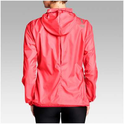 ВЕТРОВКА ДЛЯ БЕГА ЖЕНСКАЯ RUN WIND КОРАЛЛОВАЯ KALENJI - купить в интернет-магазине
