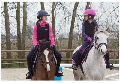 ЖИЛЕТ SAFY ДЕТ. FOUGANZA - Верховая езда Верховая езда - В продаже на