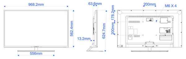 Рейтинг лучших телевизоров с диагональю 40 дюймов
