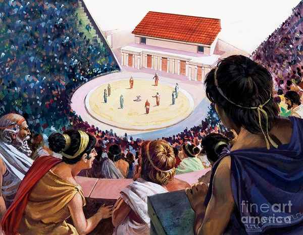 Античный театр: как развлекались древние греки