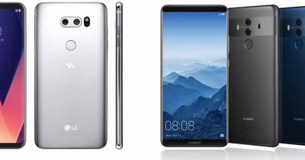 LG V30+ vs Huawei Mate 10 – что лучше? Сравнение смартфонов